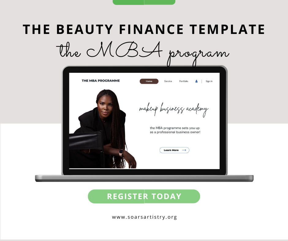 The Beauty Finance Template